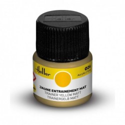 Heller 9024 Peinture Acrylique 024 jaune entraînement mat