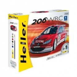 Heller 71261 PEUGEOT 206 WRC
