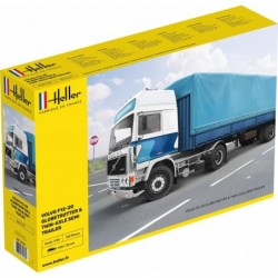 Heller 81703 F12-20 Globetrotter & Twin-Axle Semi trailer